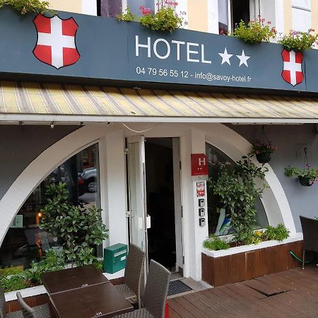 Savoy Hotel & Restaurant Saint-Michel-de-Maurienne Exterior foto